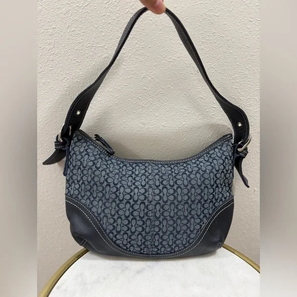 Vintage Coach Soho Mini Hobo Shoulder Bag 6351 - Picture 1 of 8